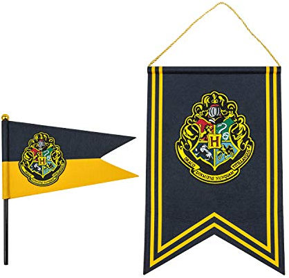 Harry Potter Banner y Juego de Banderas - 30 cm x 43 cm