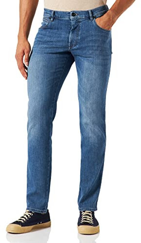 bugatti Herren 3038d-86676 Straight Jeans, Blau, 36W / 32L EU
