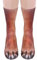Egurs Tier Pfoten Socken Unisex 3D gedruckt Socken Lustige Tier Füße Pfoten Crew Socken für Männer Frauen Kinder Hund Erwachsene