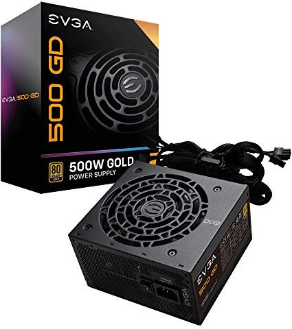 EVGA 500 GD, 80+ GOLD 500W, 5 Jahre Garantie, Netzteil 100-GD-0500-V2