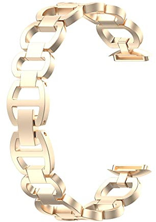 ZQLALA Ersatz-Armband aus Metall, kompatibel mit Fitbit Luxe, für Damen und Herren