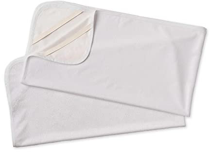 FlyIdeas Housses Protège Matelas 60x120 Alese Lit Bebe, Lot 2 Pcs. Draps Housse Imperméables en Bambou Certifiè pour Lit Bébé et Enfant - Absorbante, Hypoallergénique et sans Phtalates