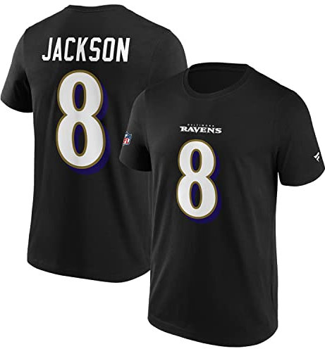 Fanatics T-Shirt NFL American Football Herren Shirt (M, Baltimore Ravens)