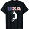 Amerika Basketball Fans Trikot – USA Flagge Slam Dunk Sport T-Shirt