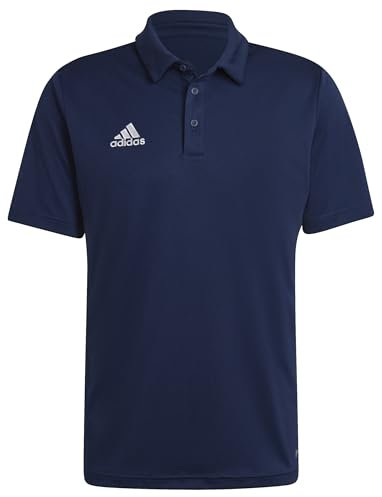 adidas Herren Entrada 22 Polo Shirt, Team Navy Blue 2, XL Long