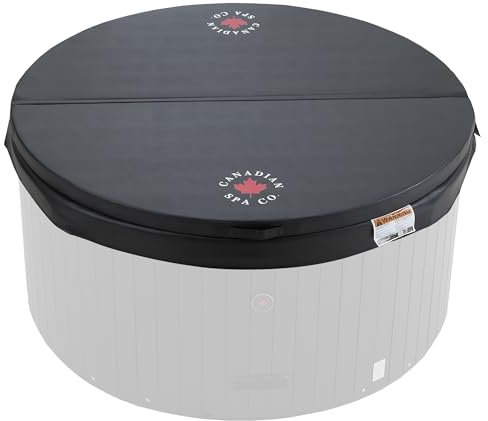 CANADIAN SPA CO. Okanagan Isolierabdeckung für Hot Tub, 160 x 160 cm, Ersatzabdeckung für den Okanagan Hot Tub