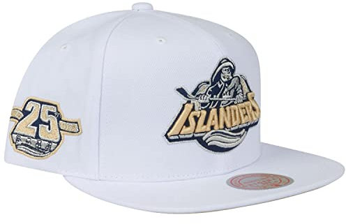Mitchell & Ness Snapback Cap Winter White New York Islanders