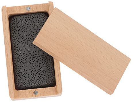 OHPHCALL 1 Set Box-Erweiterung Weihrauchbox Auto-Parfüm-Diffusor Duft-Diffusor Schwarz Heimdekoration Innen-Aroma-Diffusor Holz-Diffusor Für Ätherische Öle Schwarzer Lavastein