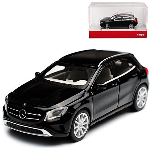 Mercedes-B GLA-Klasse SUV Metallic Schwarz X156 Ab 2013 H0 1/87 Herpa Modell Auto