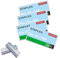 Standard-Heftklammern, verzinkt, Typ 26/6, 0,6 cm, staufrei, scharfe Keilspitze, für Büro, Schule, Zuhause, Heftklammern, Nachfüllpackungen, 4 Boxen (4000 Stück)
