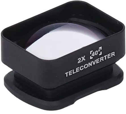 Yctze Lente Zoom 2X per Tasca 3 Ad Alta Definizione Fotografia a Lunga Distanza Comoda e Portatile, Compatibile con Osmo 3 Attacco Magnetico