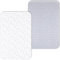 Lovely Hippo Spannbettlaken 50x89cm Kompatibel mit Babybay - 100% Baumwolle - Spannbettlaken Kompatibel mit BabyBay Maxi, Midi, Boxspring, Comfort, Comfort Plus (Sternzeichen, Grau, 50x89cm)
