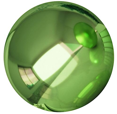 Abaodam Reflektierende Edelstahl Gartenkugel 4.72 Zoll Polierte Spiegelkugel Für Gartendekoration Terrasse Outdoor Blickkugel Leicht Und Robust