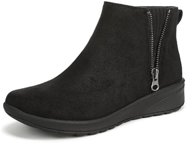 LifeStride Women's Gage Ankle Boot Black 7 M