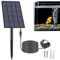 Solar Fish Pond Airator: Kit De Oxigenador De Burbujas Alimentado Con Solares, Bomba Silenciosa Y Batería Recargable | Bomba De Aire Solar Ecológica Para Estanques De Jardín, Tanques De Pescado, Paisa