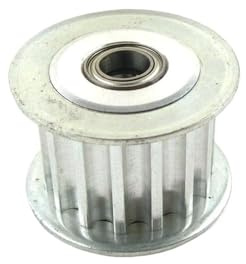 Einsteckschloss Edelstahl, 2 stücke HTD 5M-15T Timing Umlenkrolle 15 Zähne 3/4/5/6/7/8/9mm Bohrung Leerlauf Gürtel Pulley 16/21mm Gürtel Breite Lager Synchron Rad(3mm,16mm)