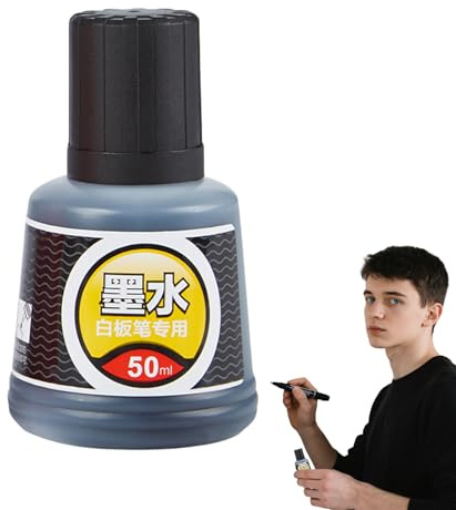 Nachfülltinte für Whiteboard-Marker – schnell trocknende Flüssigkeit mit großer Kapazität, langlebige Nachfülltinte, die nicht verblasst, für Whiteboard-Stifte, Papierlösung