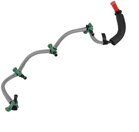Zilimontt Tuyau de retour de fuite d'injecteur de carburant, remplacement 1574JK, compatible avec 207/208/308, C3/pour C4, DS3/DS4 1.4 1.6 HDi modèles 2008-2016