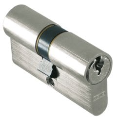 ABUS Profizylinder C83 N 10/30 nach DIN V 18254 - Klasse 2 | Pilzkopf-Gehäusestifte für hohen Picking-Schutz, parazentrisch, verschleißarme Werkstoffe, lange Lebensdauer