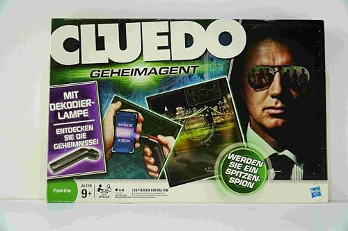 Hasbro 02143100 - Parker Cluedo Geheimagent