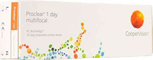 Proclear 1day Multifocal Tageslinsen weich, 30 Stück / BC 8.70 mm / DIA 14.20 / ADD MED / -5.00 Dioptrien