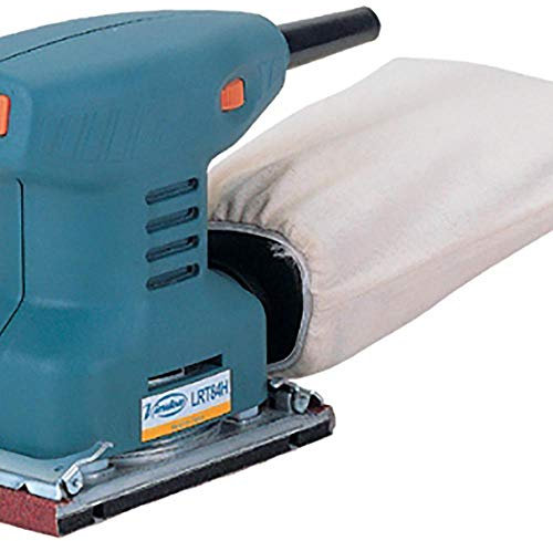 Virutex 8400001 8400001-Multilijadora Electronica LRT84H 230V orbita 2 Superfice 80x130mm con maletín 1, 5 Kg, Negro