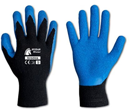 Winterarbeitshandschuhe 12 Paar Latexbeschichtung Gr.9-11 Winterhandschuhe Arbeitshandschuhe Schutzhandschuhe Sicherheitshandschuhe (10)