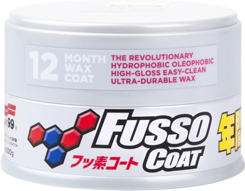 soft99 soft99-fusso-light-color fusso Coat 12 Monate Wachs Solide Auto Care Farbe Wasserdicht Wash