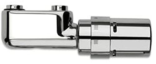 VASCO Design Ventilthermostat eckig verchromt
