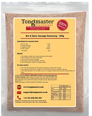 Hot & Spicy Sausage Seasoning - 250g
