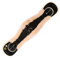 Merauno® Lammwolle Western Konturgurt Sattelgurt, aus Qualitäts Merino Lammwolle, spezielle anatomisch konkave Form, für bessere Rutschfestigkeit. Farbe:Natur, Schwarz, Braun, Anthrazit