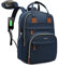 LOVEVOOK Mochila Mujer Antirrobo con Candado Codificado, 15,6 Pulgadas Mochila Portatil,Mochila Mujer Grande con Puerto de Carga USB,Mochila Para Universidad Viajes Trabajo Profesora, Azul Marino