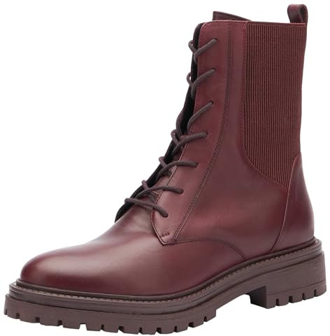 Geox D Iridea D36HRH043, Stivali Donna, Wine, 36 EU