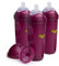 Wonder Woman DC Comics - Biberons doubles anti-coliques Herobility – 12 fl oz/340ml – Lot de 3
