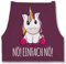 Shirtracer Schürze - Einhörner - Erwachsene - Nö Einfach Nö Einhorn - 85x69 - Aubergine - kochschürze einhörnern no kochschürzen kochschuerze mit unicorns nö! frauen motiv unicorn freche sprüche nur