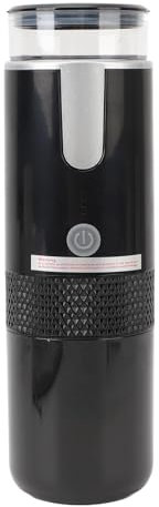 Generic Cafetière Rechargeable, Démarrage à un Bouton, Opération Simple, Mini Cafetière électrique Automatique 2 en 1, Légère pour les Voyages et le Camping, Genericfsviwrah65