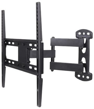 IONQXIDLD Support Mural for TV à Bras Long, Coin pivotant et inclinable à Mouvement Complet for téléviseur à écran Plat LCD LED 4K de 26 à 55 Pouces, Grande capacité de 66 LB