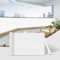 Sunnylaxx Brise Vue Balcon 85x600 cm,PES Ant- UV, Protection de la Vie privée et sécurité des balustrades de Balcon,Opaque Résistant,Blanc