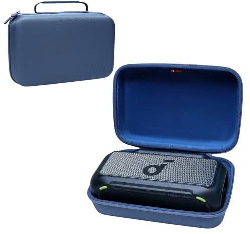 XANAD Hart Reise Tragen Tasche für Soundcore by Anker Boom 2 /Boom se Outdoor Tragbare Bluetooth Lautsprecher (Blau)