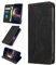 KANVOOS Coque pour Oppo Reno 11 F 5G, Etui Protection Housse en Cuir PU [Porte Cartes], Antichoc Portefeuille Étui à Rabat Flip Case pour Oppo Reno 11 F 5G (Noir)