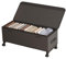 Kuabiz Under Bed Storage on Wheels 50/67L Metal Frame Underbed Storage Containers, Underbed Storage Boxes with Lid& Visiable Window, Home Closet Organization Drawer Bins Organizer (Black, 77x30x29cm)
