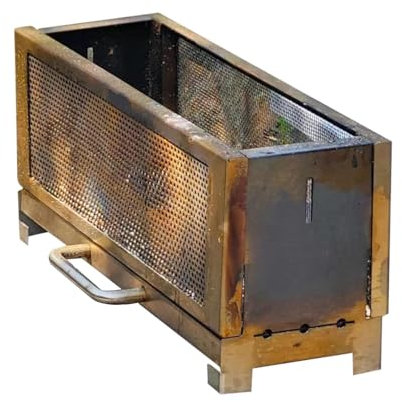 Fornello a legna da esterno, piccola stufa a legna, in backpacking, stufa a legna portatile, resistente al calore, per barbecue, escursionismo, cortile, pesca, riscaldamento e cucina in cortile,