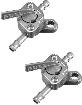 KGDUYC 2 Pcs Fuel Tap Switch, Interruptor del grifo del tanque de combustible, grifo de gasolina multifunción Gas Oil Switch Universal 4 Wheel Buggy