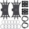 HTTYHT 2 Piezas Soporte Manillar Bicicleta MTB para Garmin Movil Silicona Compatible con i-Phone/S-amsung G-alaxy/Garmin Edge 530 540 520 510 500 130 840 830 820 810 1000 1030 1040 Plus Explore 2