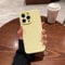 ZCDAYE Case for iPhone 13 Pro Max Silicone Phone Case, Cute Bow Print Solid Women Shell Durable Protective Case Soft Skin Friendly Phone Cover for iPhone 13 Pro Max (6.7 inches),Yellow