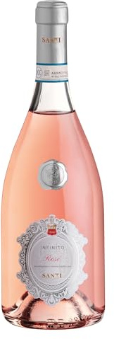 Santi Chiaretto Bardolino classico rosé DOC L'Infinito Roséwein trocken Italien inkl. FeinWert E-Book (1 x 0.75 l)