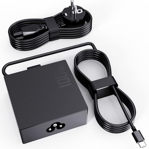 100 W USB C Ladegerät Netzteil Kompatibel mit Asus Zenbook 13 14 | Deluxe UX3402ZA UM3402 UX363EA UX8406MA Chromebook Plus CX1 CX34 CX1400 CX3402CBA, ZenBook Duo S Flip 13 14 S13 UX482EA