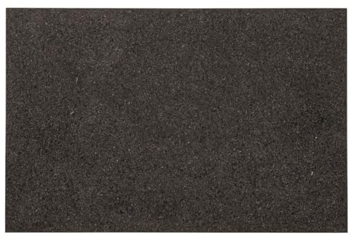 Schwarze Presskorkplatte | Korkplatte zur Deko | Pinnwand aus Kork | Größe 900x600 mm | 5mm Stärke (Dicke) | auch innen durchgehend schwarz | flexibel & robust | Made in Portugal
