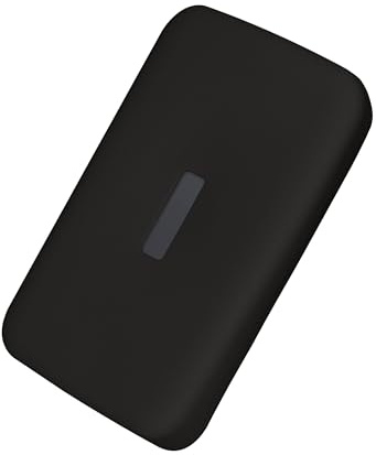 kwmobile Silikon Hülle für Anker MagGo Power Bank 10000mAh 15W Case - Powerbank Hülle für unterwegs - Tasche für Power Bank - Schwarz