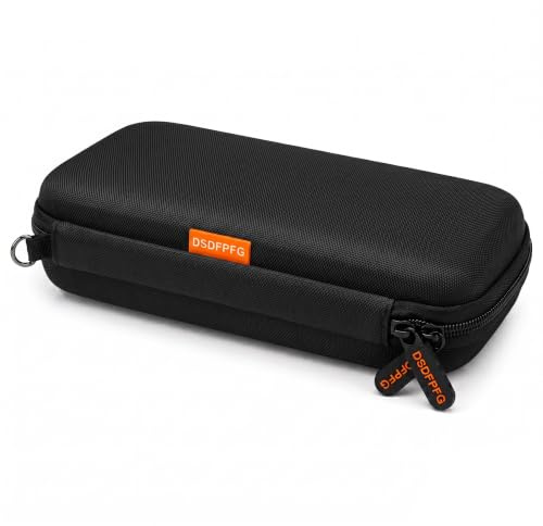 Small Hard Shell Zipper Case, Universal Protective Electronic Carrying Case